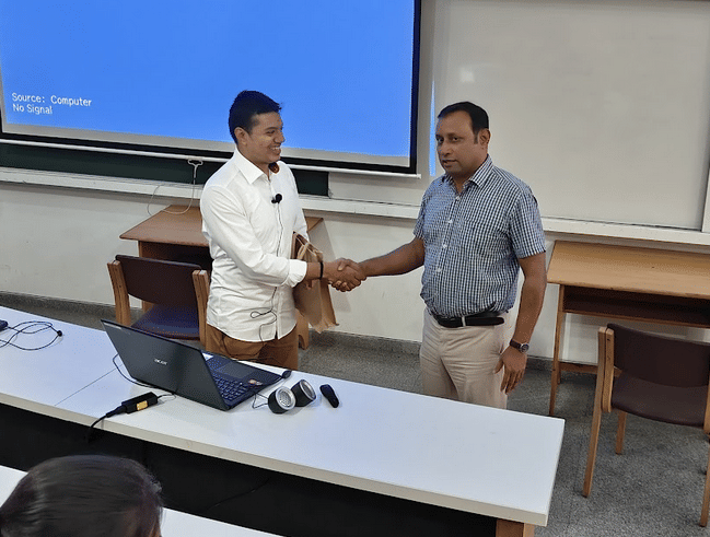 MYRA School of Business Mysore Adarsh and Nitin photo 18